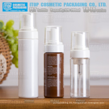 Serie TB-FD 120ml 150ml 200ml venta caliente popular bronceado cabello mousse mousse buena calidad redondo botella de bomba que hace espuma del animal doméstico